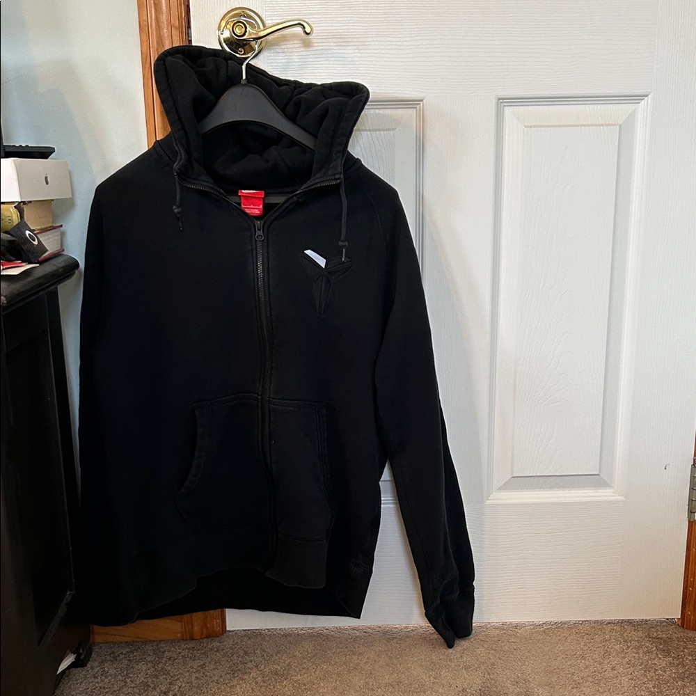 Nike Black Zip-Up Hoodie Sweatshirt